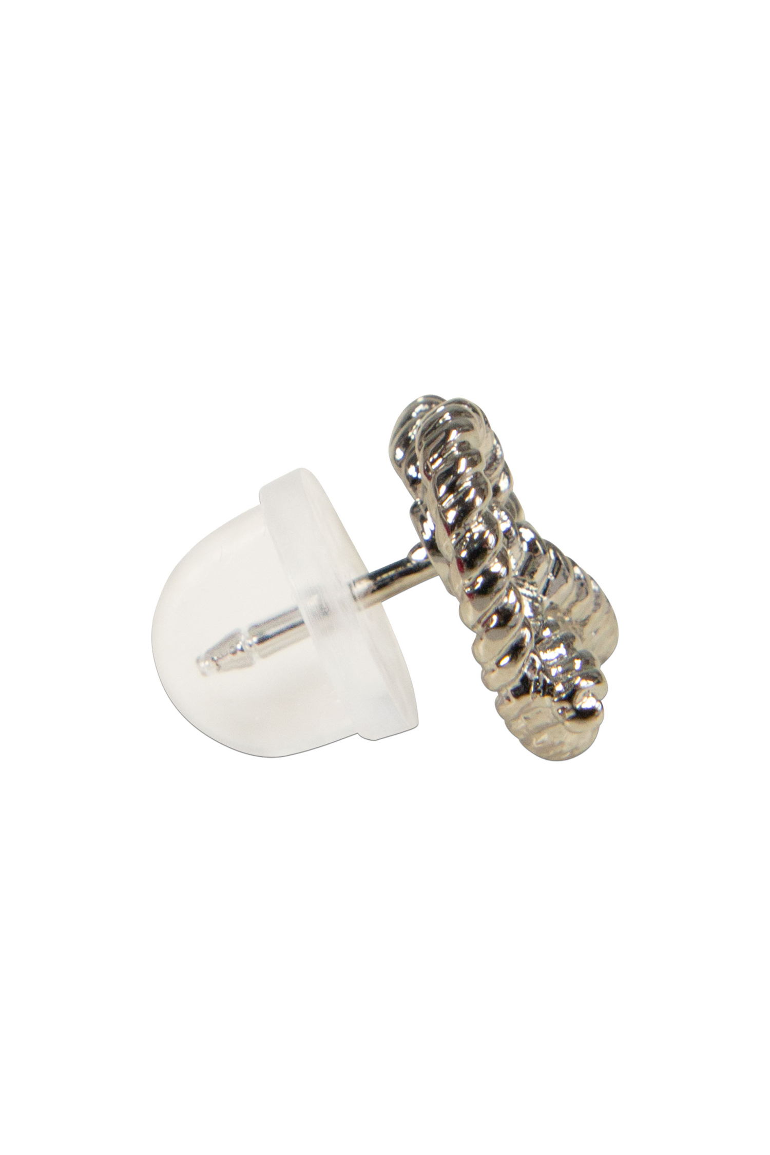 Pin Breze Silber geflochten #2