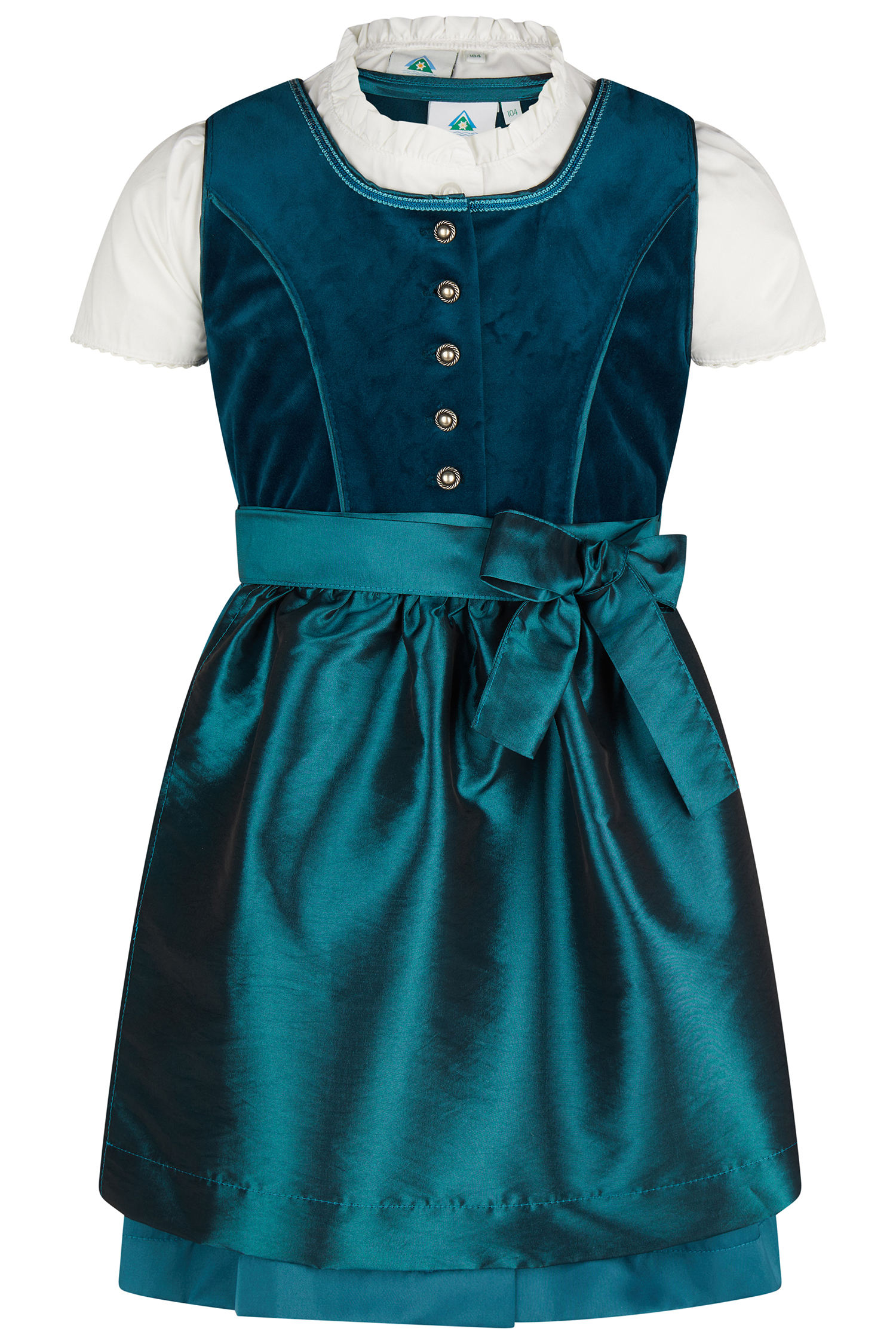 Kinderdirndl Caro-Rosé #1