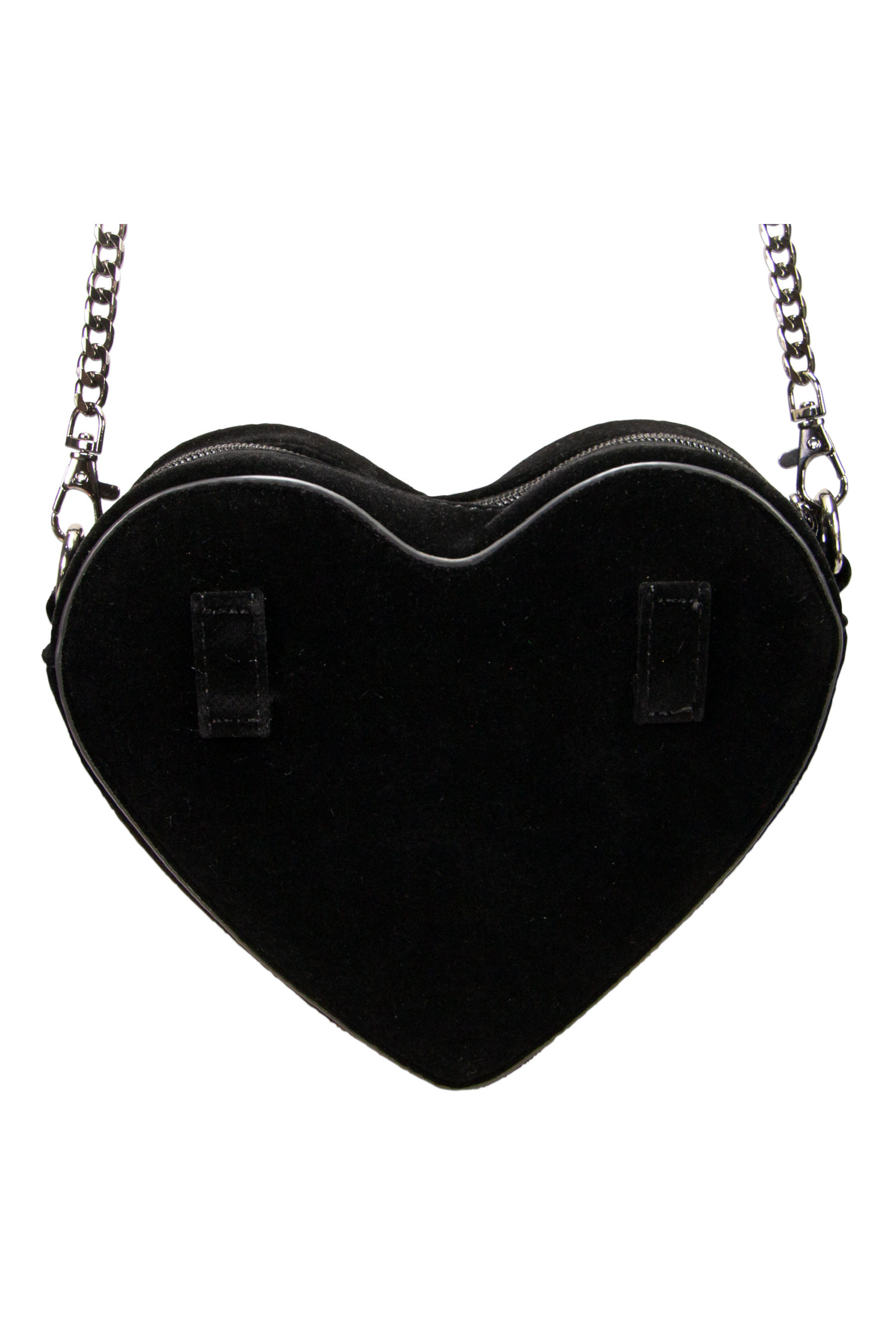 Tasche Samtherz Hirsch  Schwarz #3