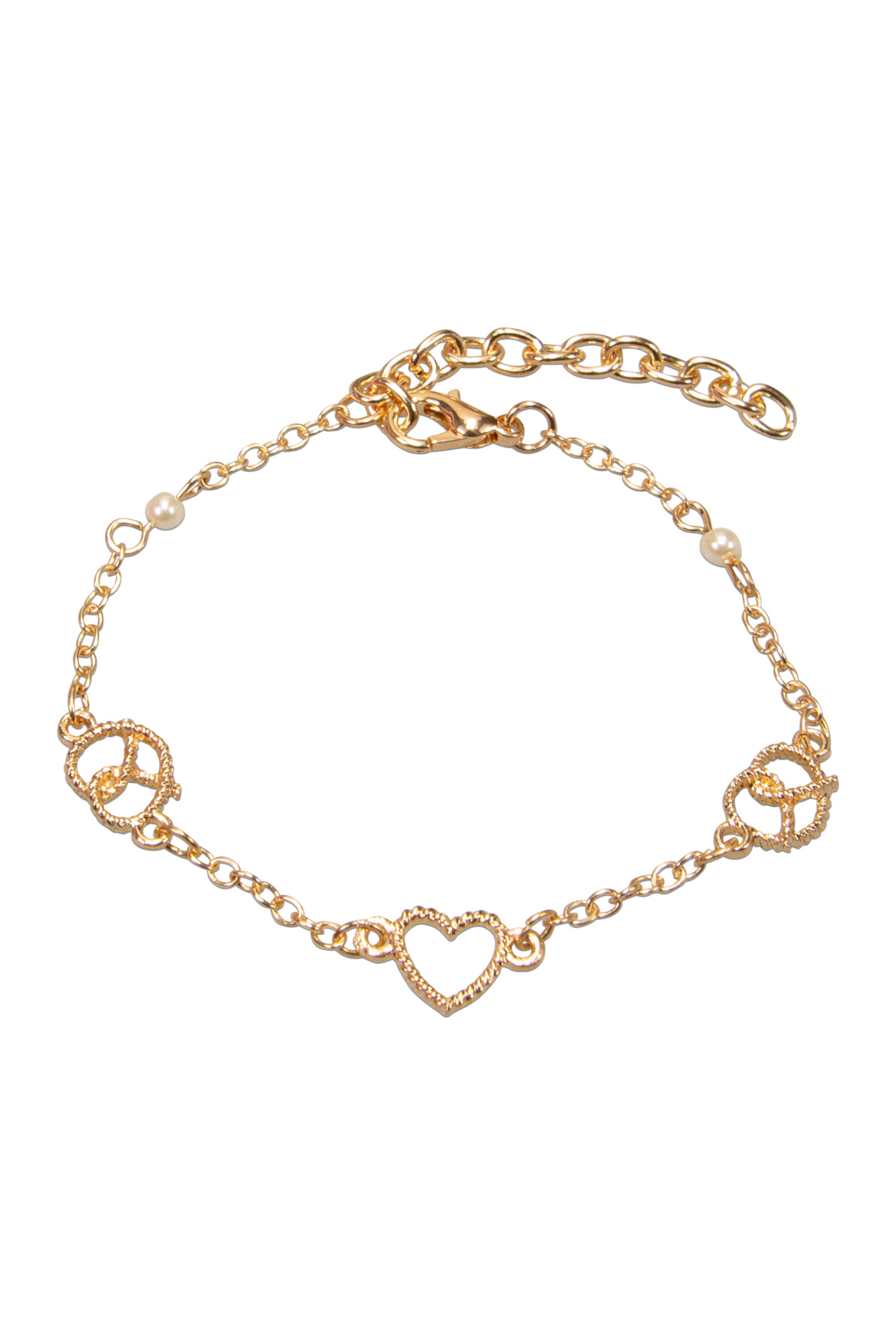 Brezn & Herz Armband Gold #1