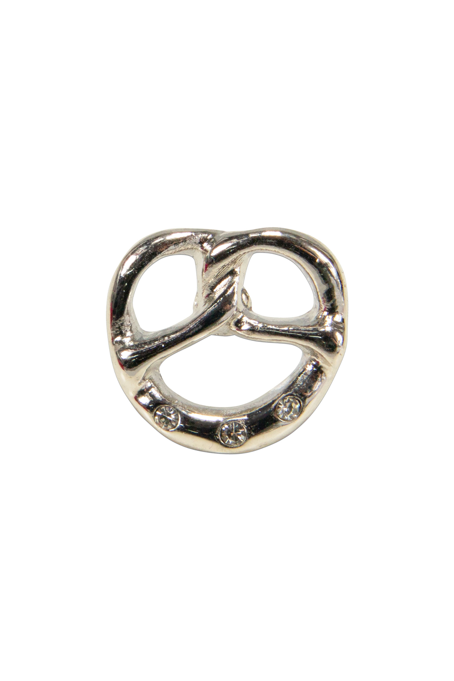 Pin Breze Strass-Silber #1