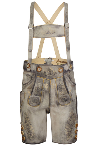 Kinderlederhose Kasper Kid Vegetabil #1