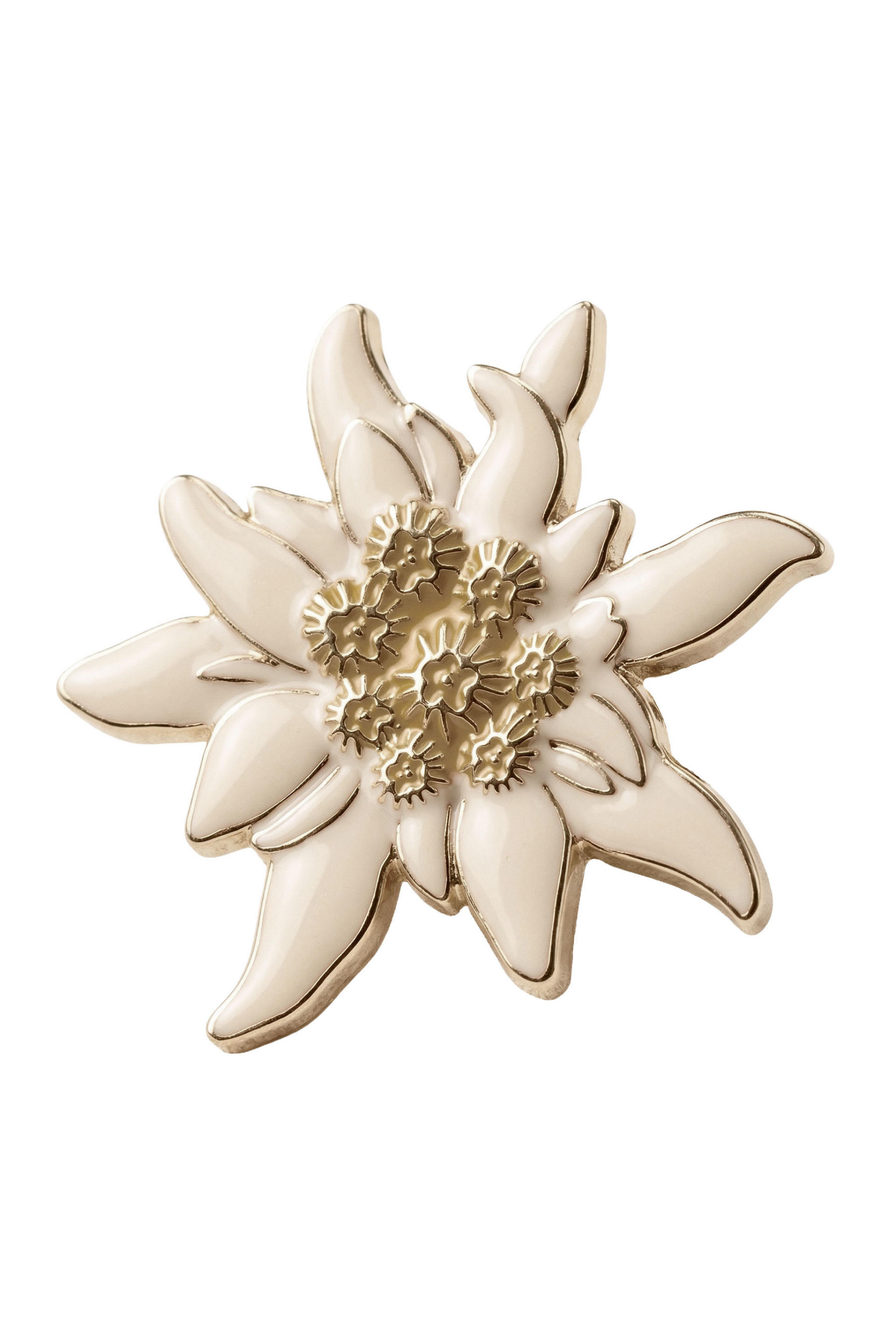 Pin Edelweiß creme #1