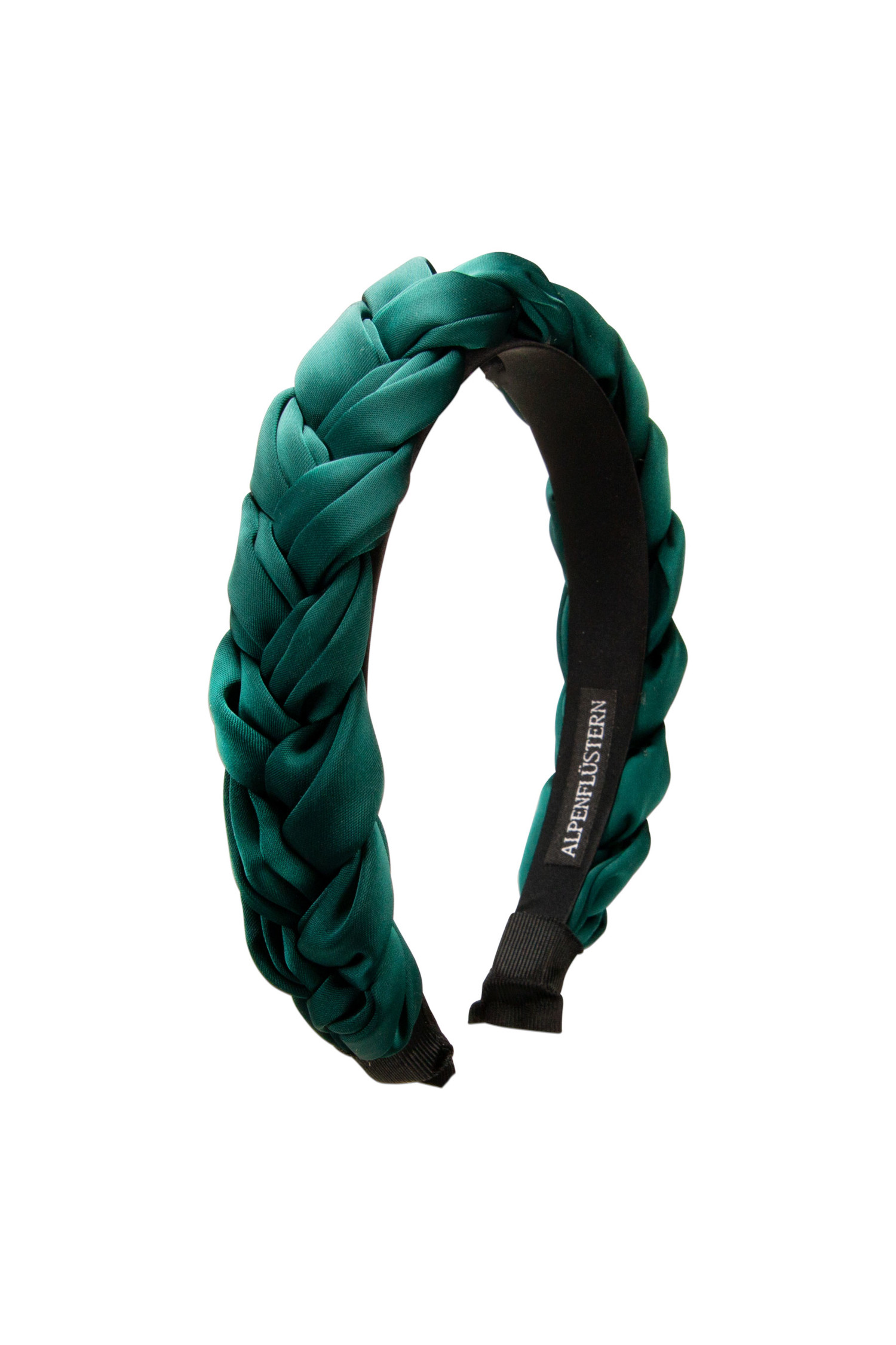 Satin-Haarreif mit Flechtoptik #1