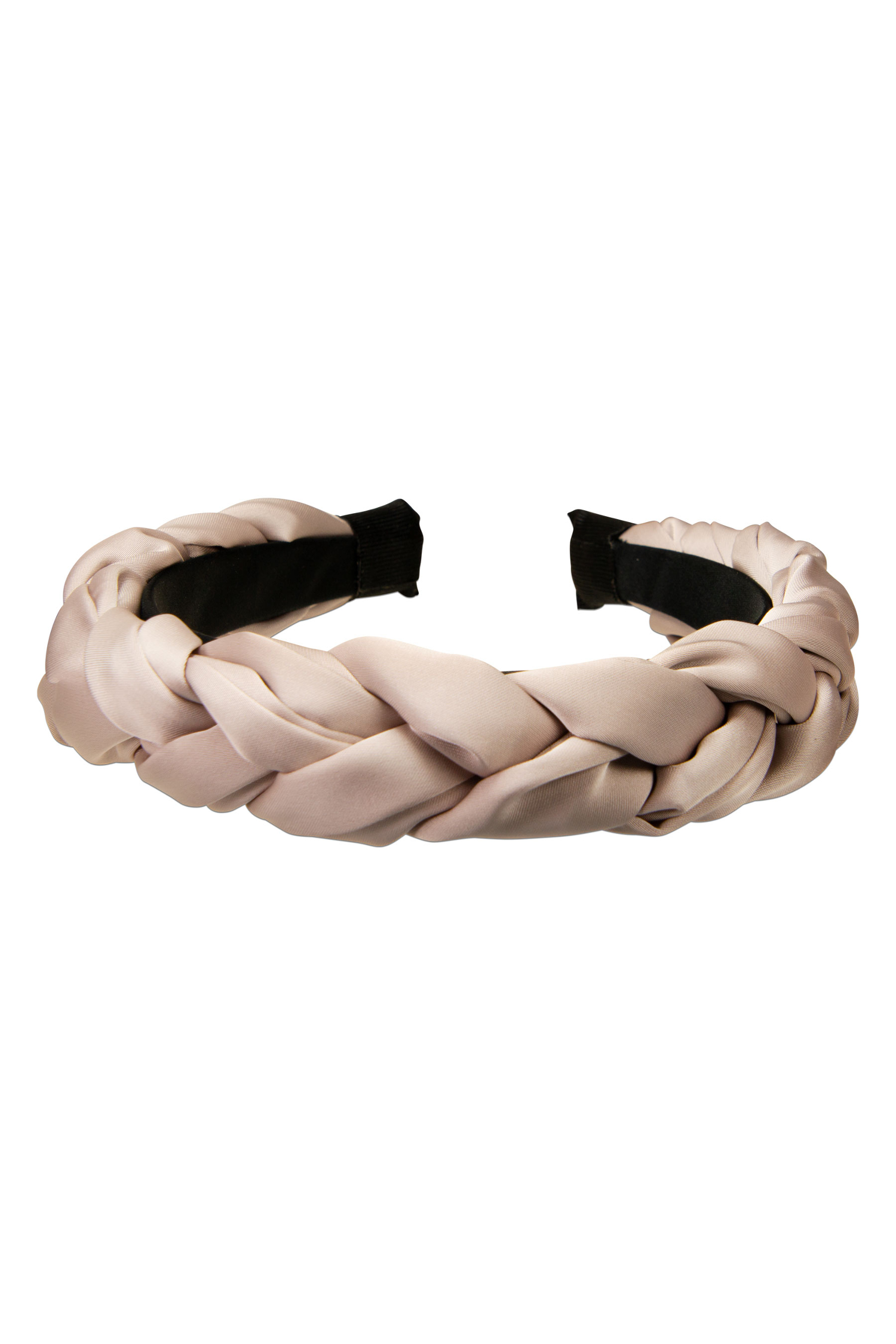 Satin-Haarreif mit Flechtoptik #2