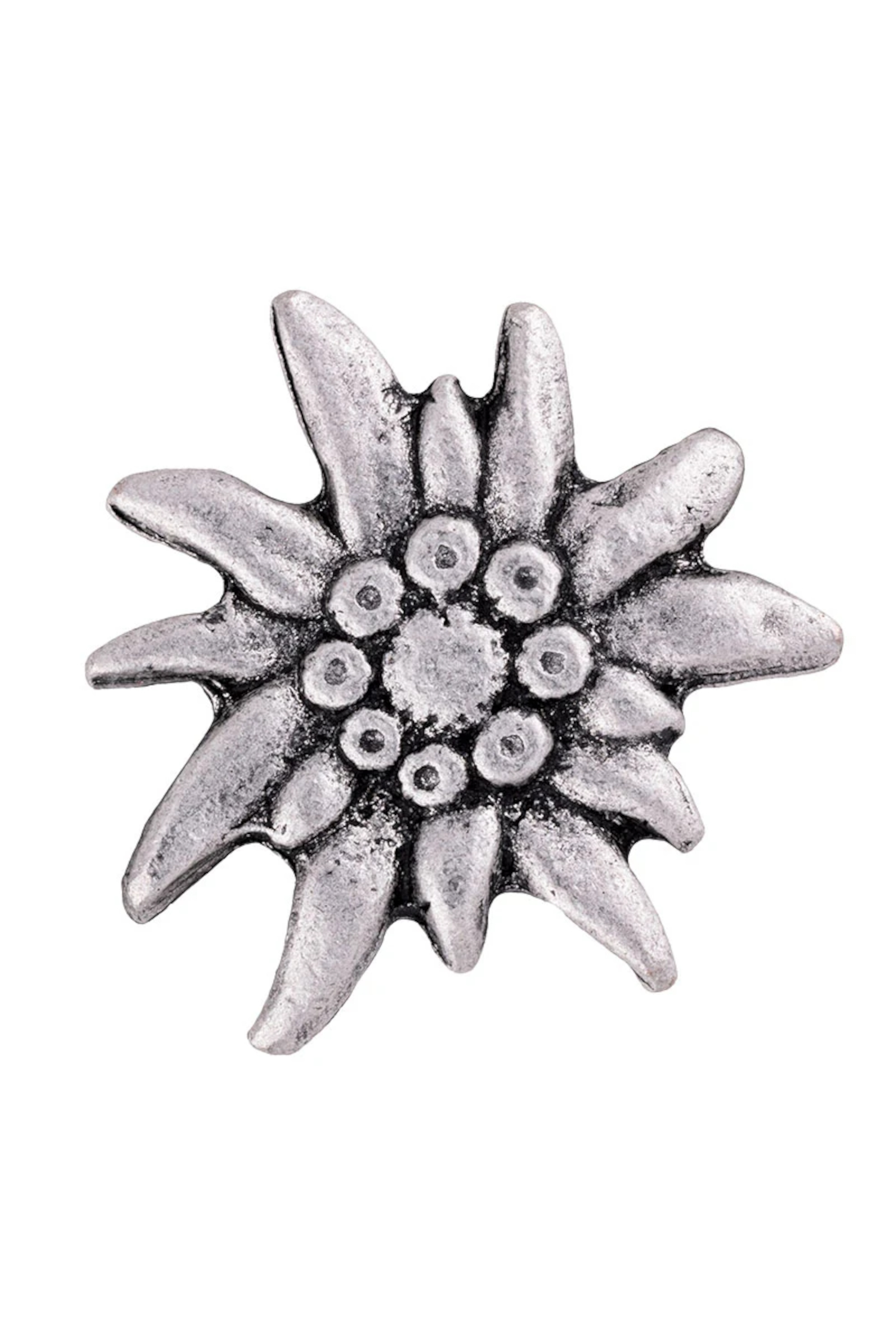 Pin Edelweiß Altsilber #1
