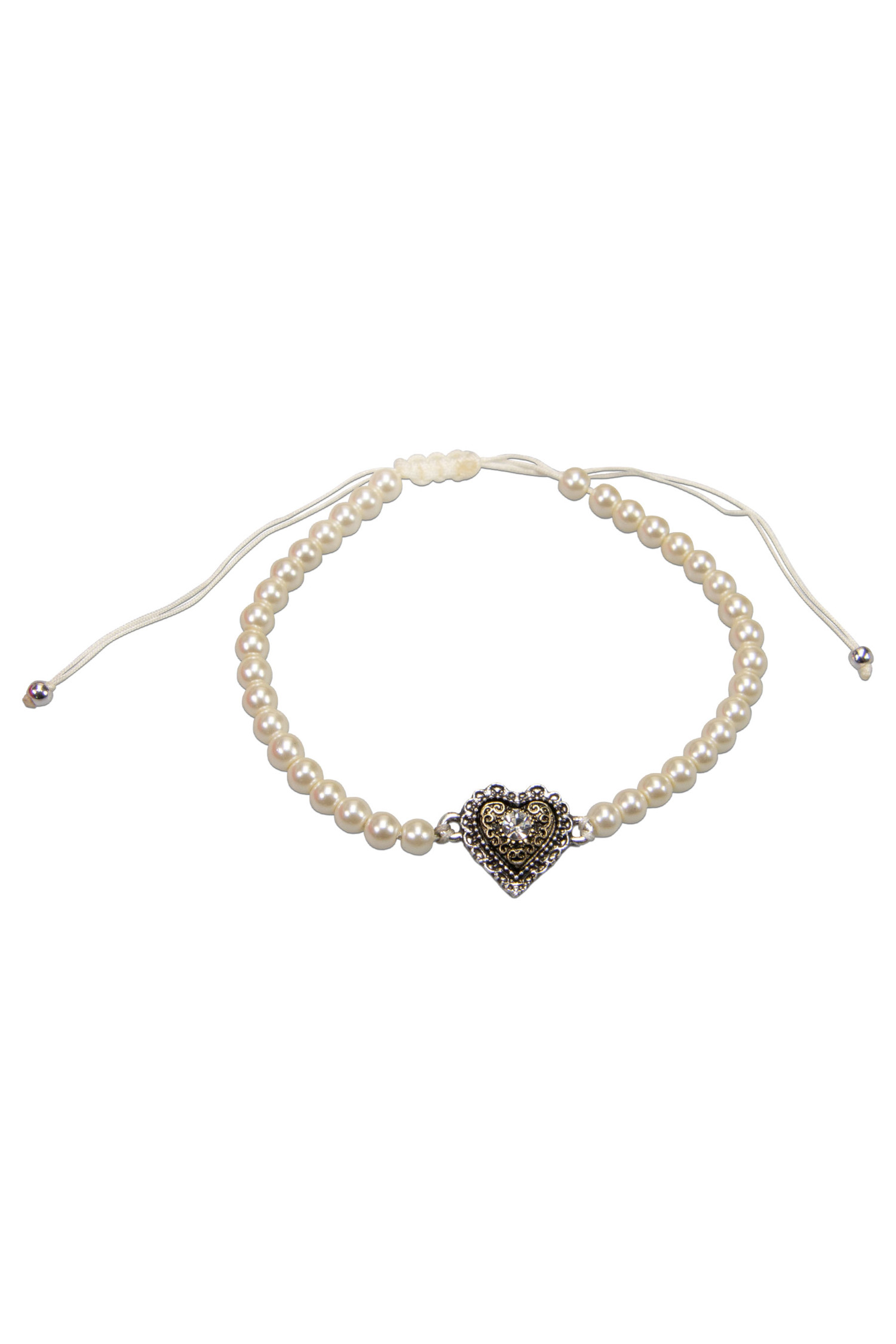 Perlen Armband Herz #1
