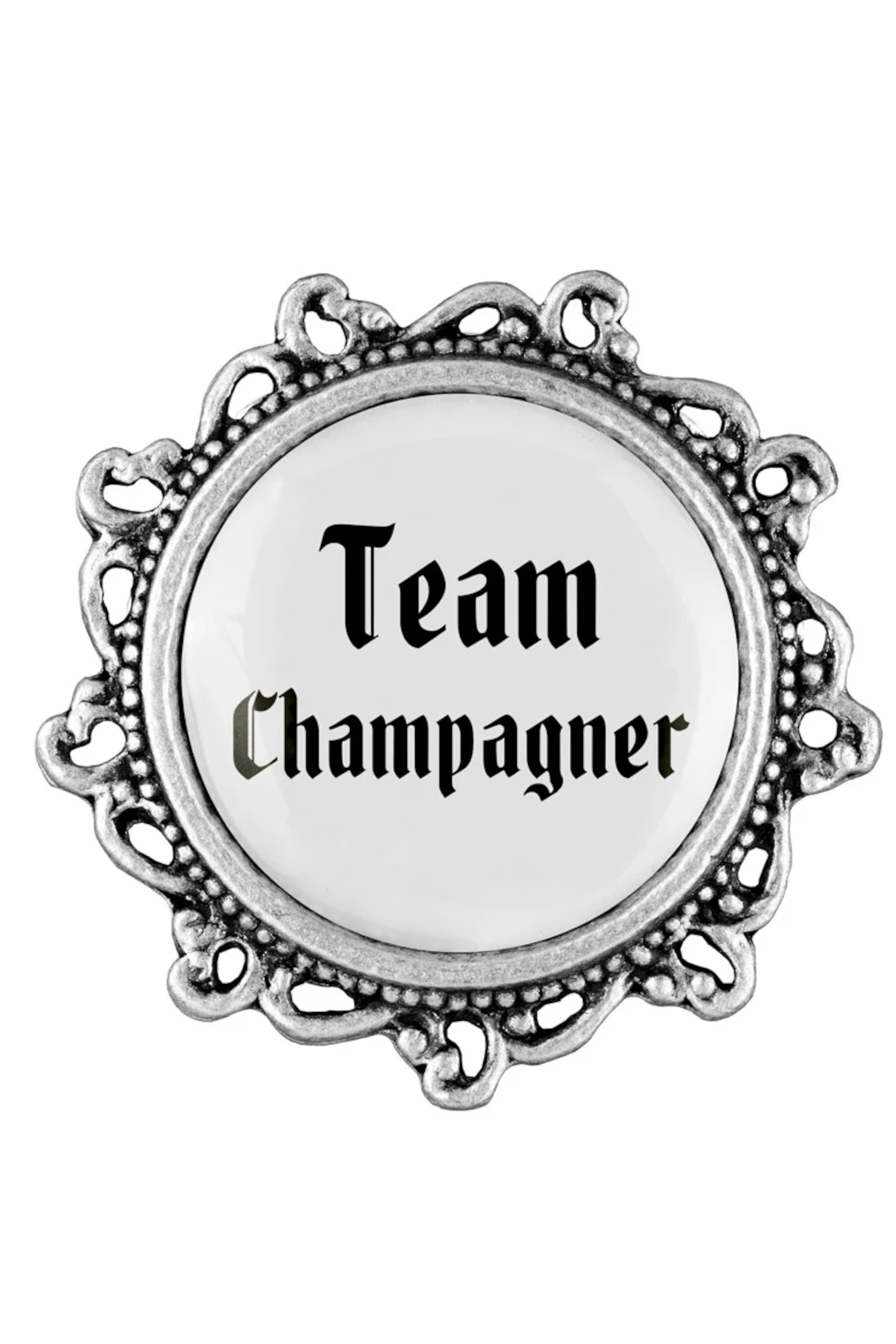 Pin Team Champagner #1