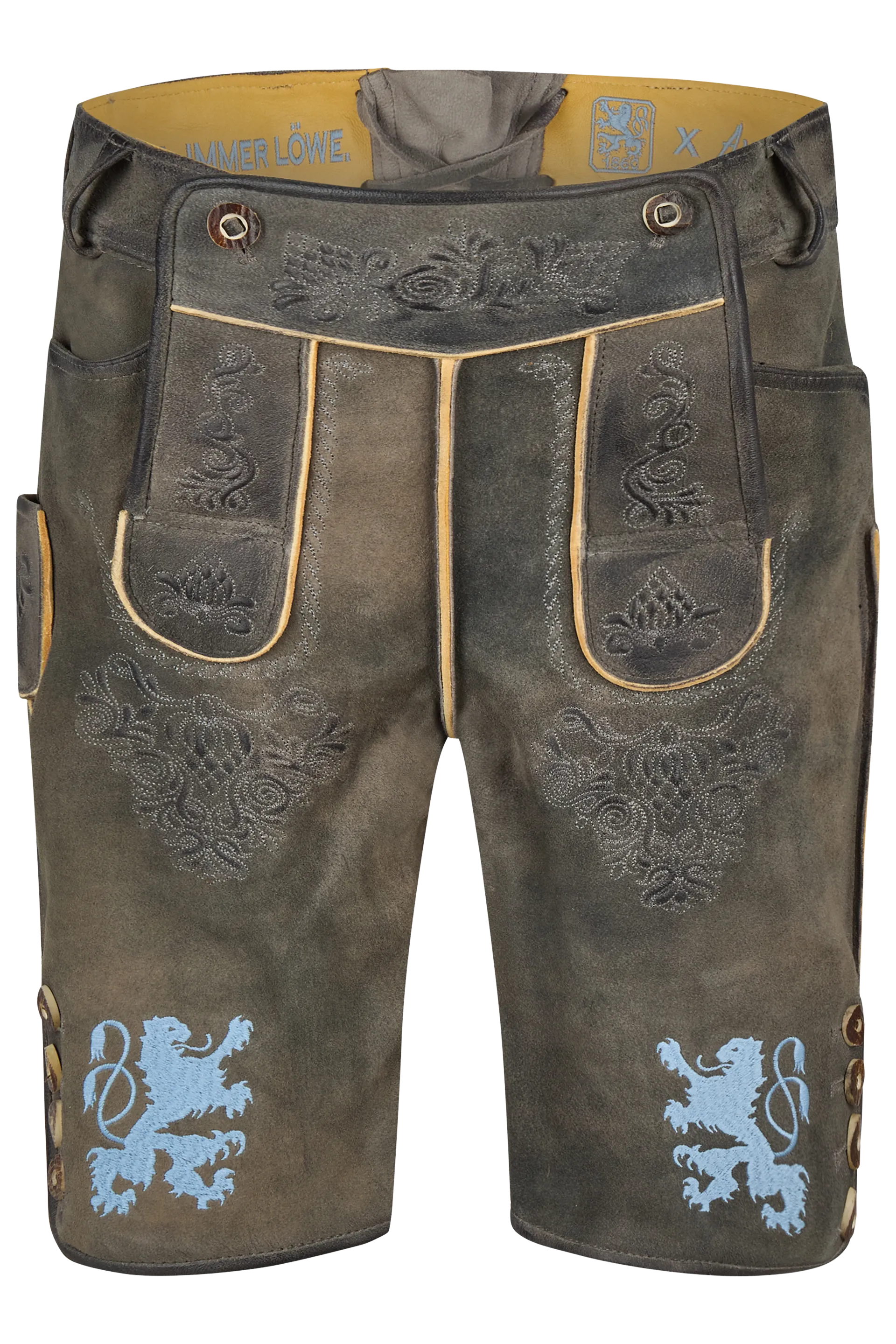 Lederhose TSV-1860-Löwe #1