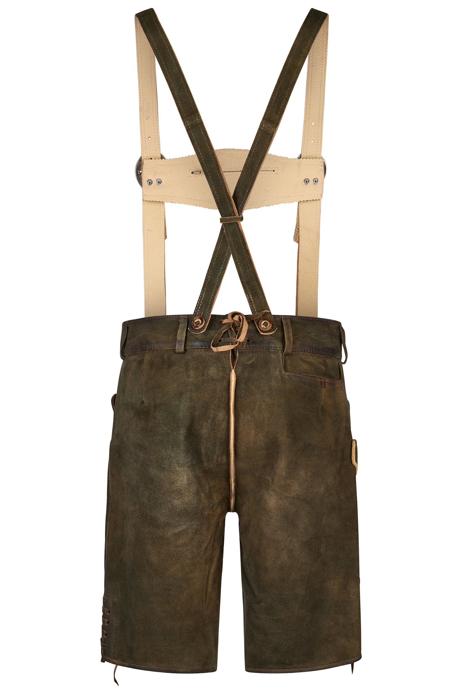 Lederhose Stuttgart (Rot Gestickt) #3
