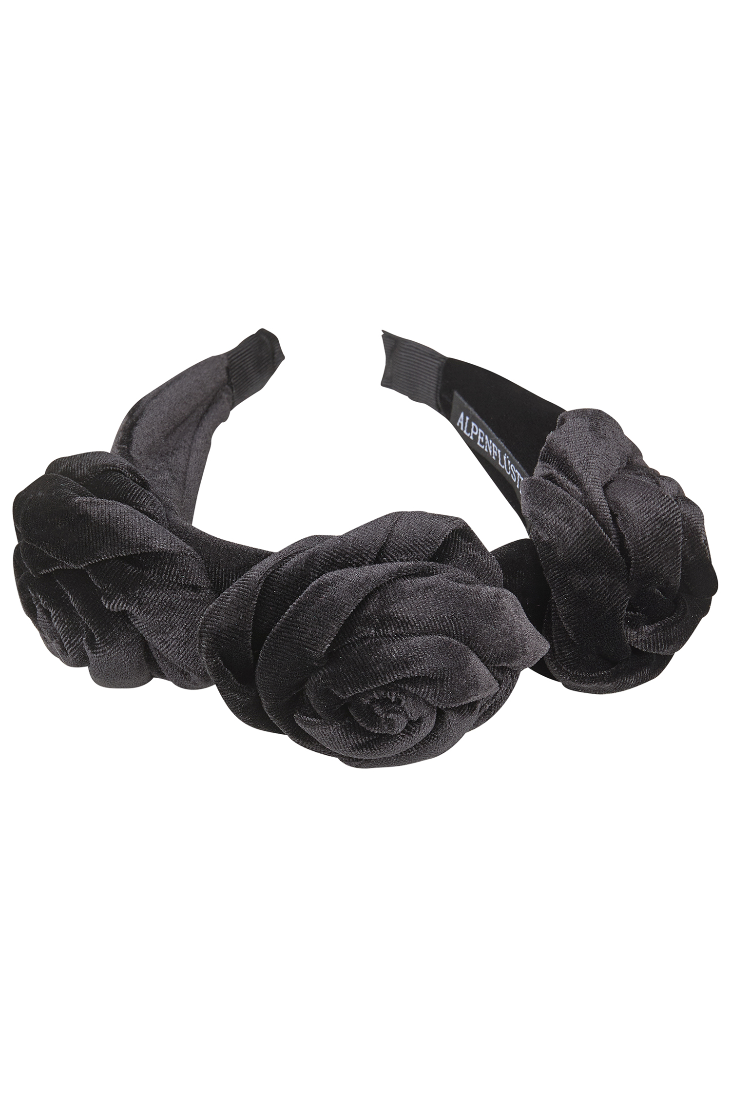 Samthaarreif mit Blüten #2