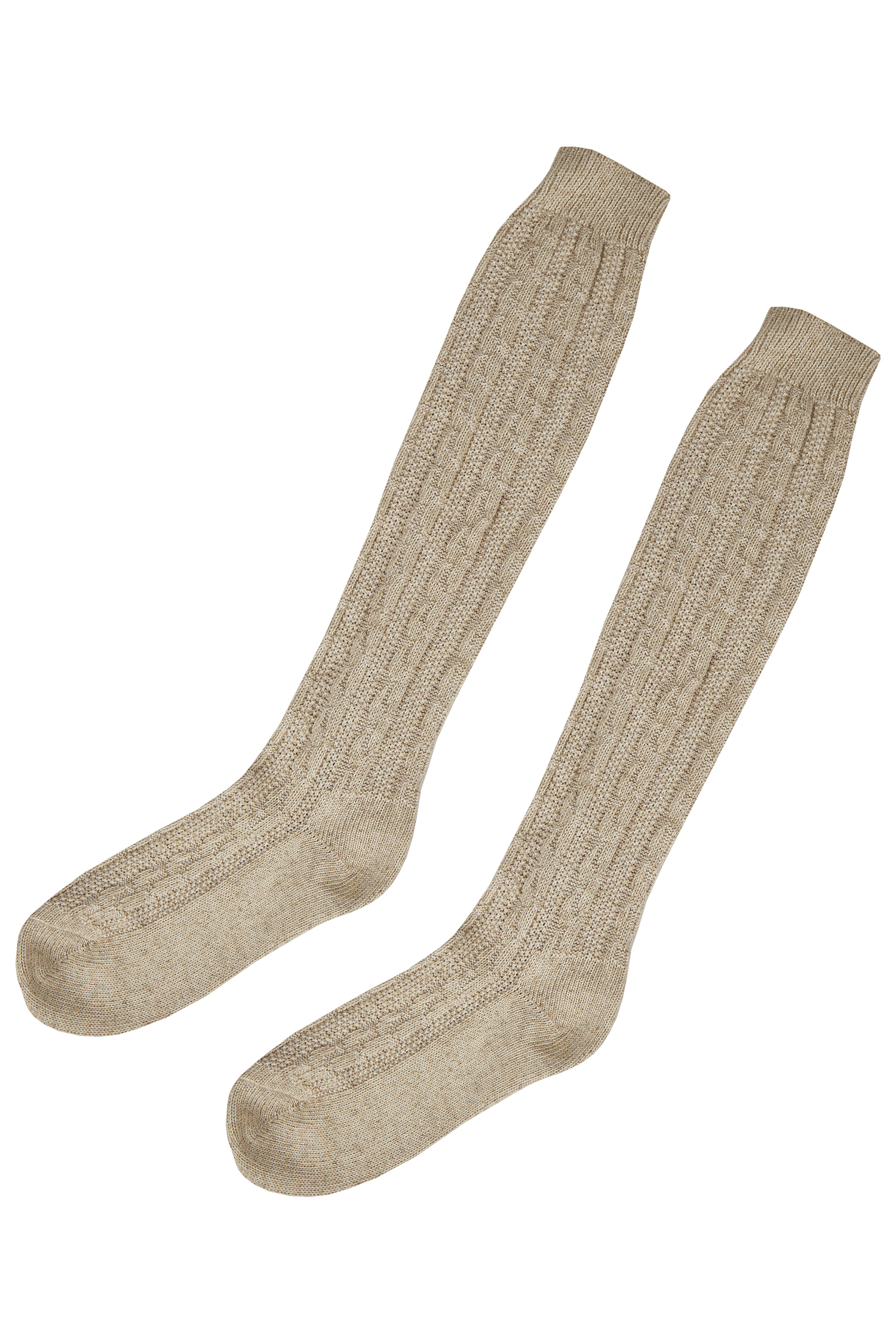 Trachtenstrumpf beige-meliert #2