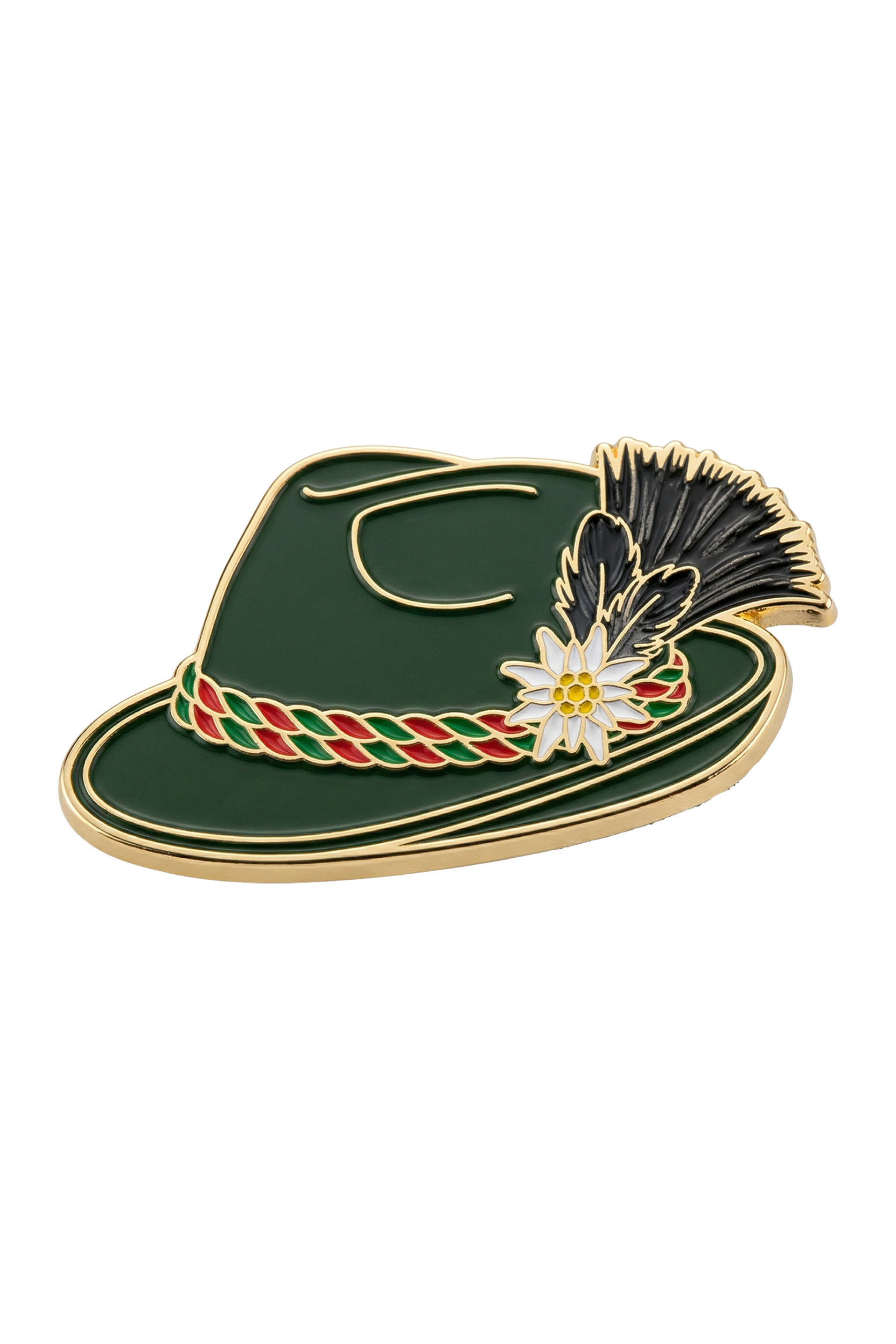 Pin Trachtenhut grün #1