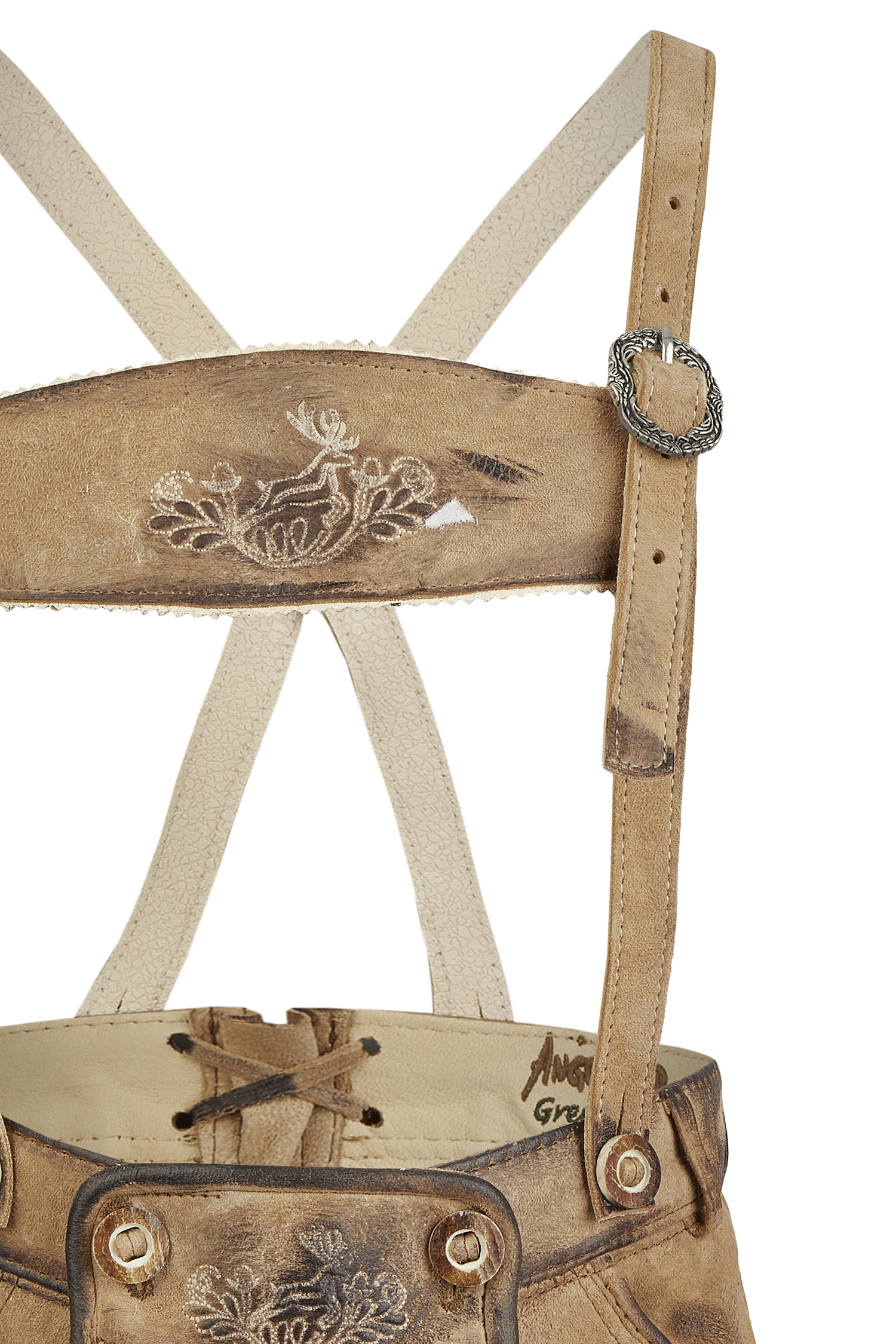 Kinderlederhose Kasper Kid Vegetabil #3