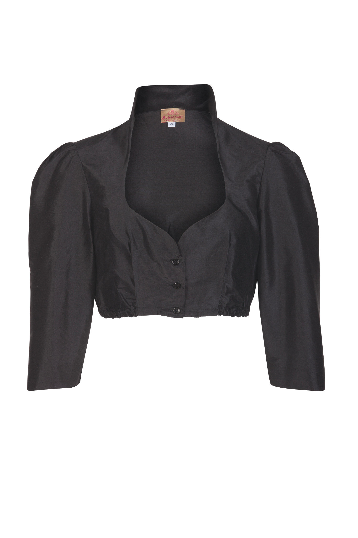 Dirndlbluse Betti Seide 3/4 Arm #1