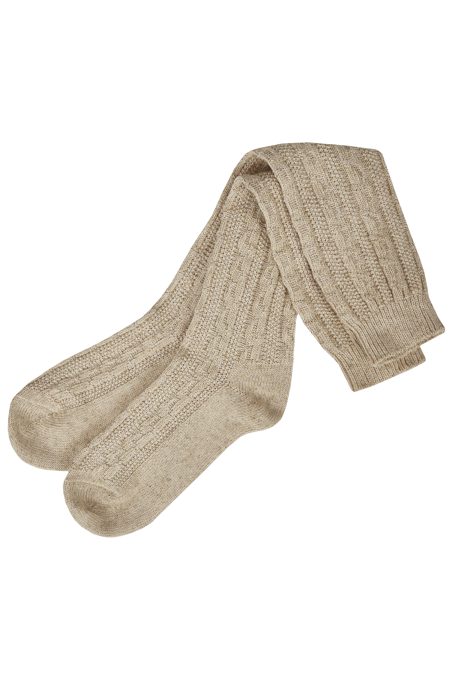 Trachtenstrumpf beige-meliert #3