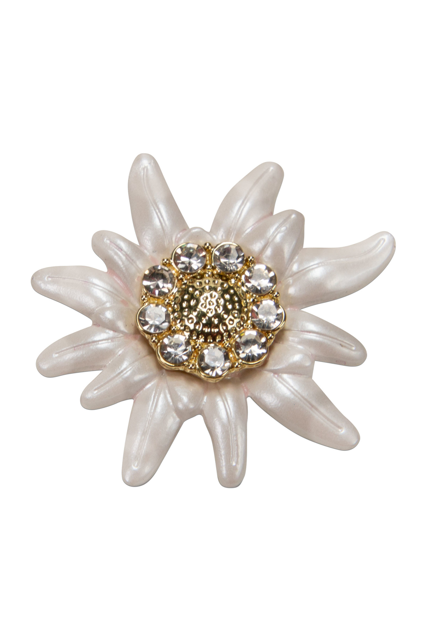 Pin Strass-Edelweiß Greta #1