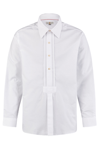 Trachtenhemd Legekragen 3XL | weiß