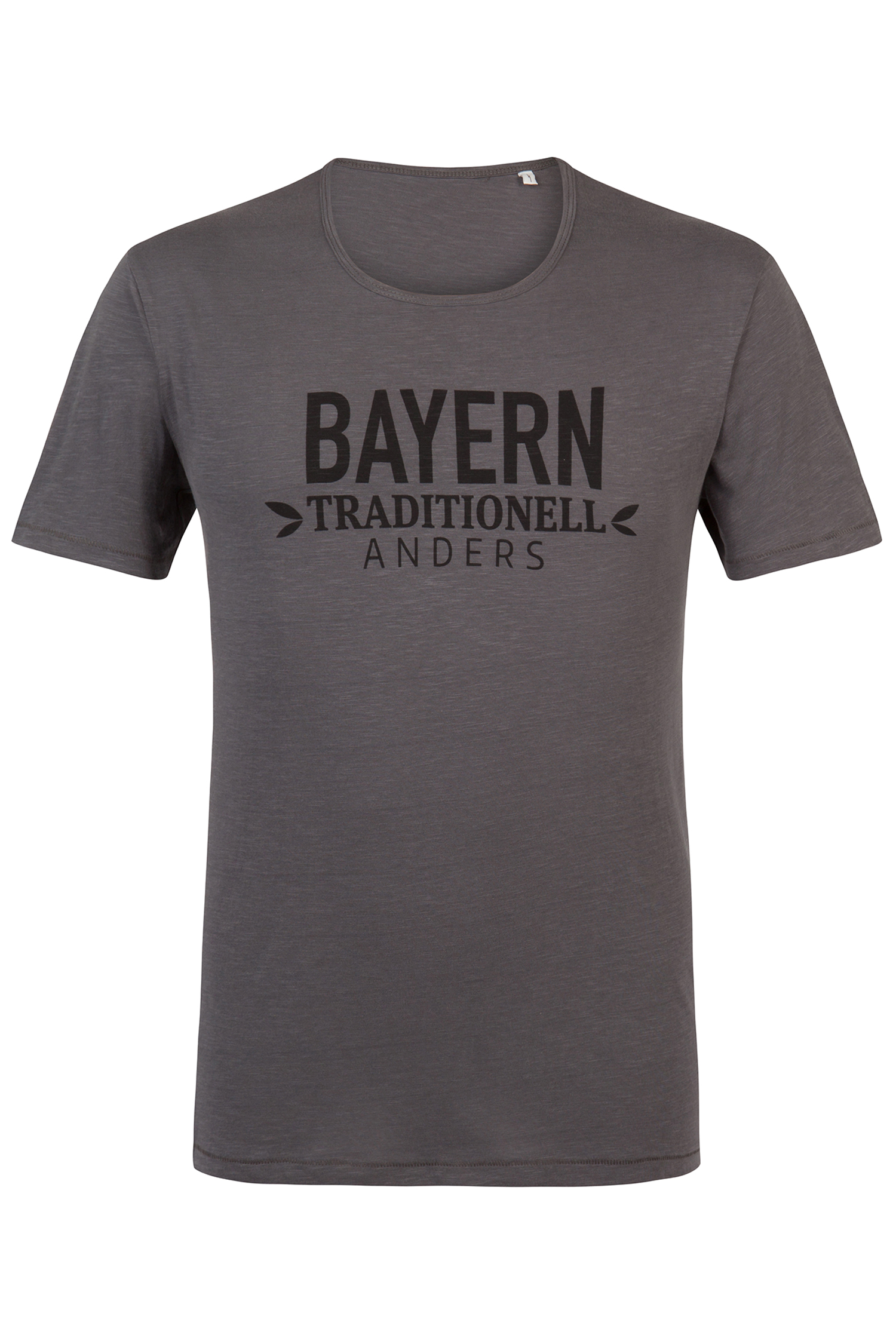 T-Shirt Bayern traditionell anders S | anthra / schwarz
